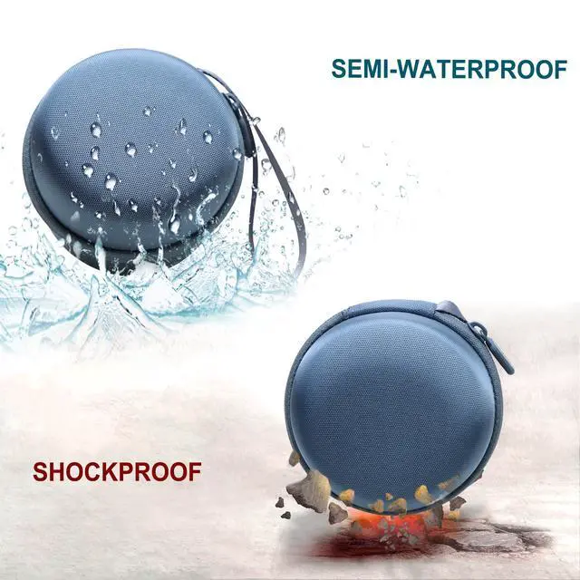Alt view image 6 of 7 - Case for Ultimate Ears WONDERBOOM 4 Waterproof Bluetooth Speaker Blue | Hard Carrying Travel Case for Ultimate Ears WONDERBOOM 4/3/2/Play Portable Waterproof Bluetooth Speaker