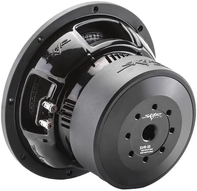 Alt view image 5 of 6 - SVR-10 D4 10" 1600 Watt Max Power Dual 4 Ohm Car Subwoofer, 10" - Dual 4 Ohm
