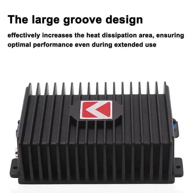 Alt view image 4 of 7 - 4-Channel Full-Range Amplifier, 80Wx4 Audio Modification Power Amplifier Digital Sound Processor Class A/B for Android Car Player