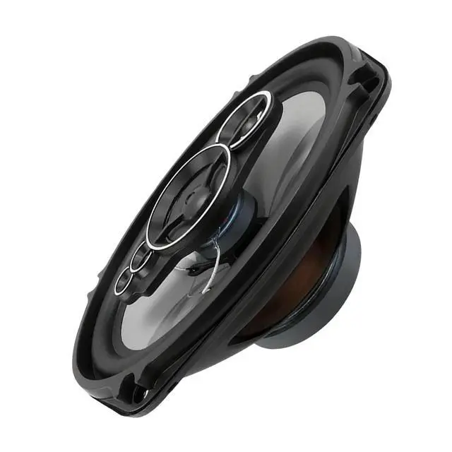 Alt view image 6 of 7 - KG 6x9 Coaxial Car Speakers, 5-Way 1200W, 6996S Series (Pair) | 1200W & 4, 5-way full-range sound. Polypropylene cones, butyl rubber surrounds, protective grilles