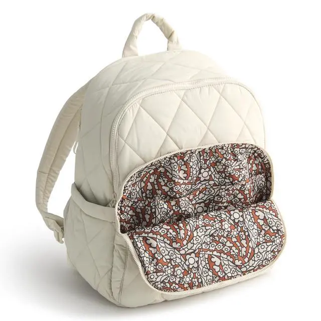 Alt view image 6 of 7 - Women's Featherweight Bancroft Backpack 15" Laptop Sleeve, Water Resistant Pumice Stone, 24L