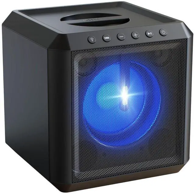 Main image of X4207 Bluetooth Party Speaker,100W Wireless Cube Speaker with Powerful Sound and Deep Bass, Supports USB/AUX/TWS, Mic Input and Vibrant Party Lights for an Immersive Experience
