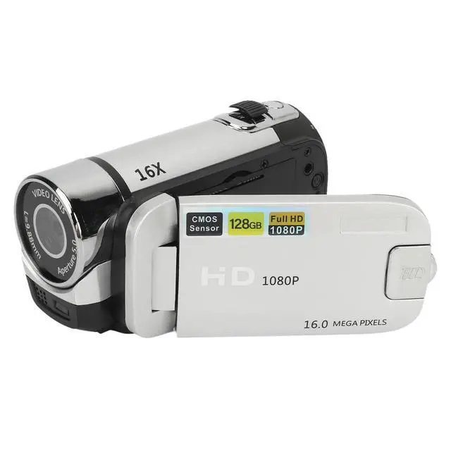 Main image of Vintage Video Camera Camcorder, 16Mp Cam Corder, 1080P Digital Camera, 2.4 Inch Rotatable Screen Camcorder, 16X Zoom HD Video Recorder with Fill Light for Teens Beginner Adult