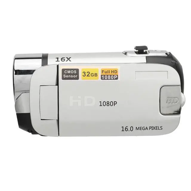 Alt view image 7 of 7 - Vintage Video Camera Camcorder, 16Mp Cam Corder, 1080P Digital Camera, 2.4 Inch Rotatable Screen Camcorder, 16X Zoom HD Video Recorder with Fill Light for Teens Beginner Adult