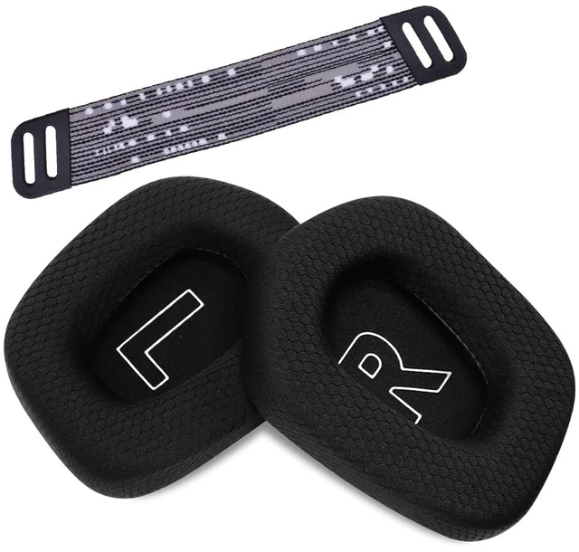 Main image of Replacement Earpads for Logitech G733 G535 G335 Lightspeed Wireless Gaming Headset, Ear Pads Cushions with Comfort Noise Isolation Foam (Black)