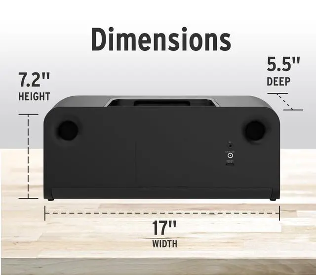 Alt view image 3 of 6 - Groove XXL Portable Bluetooth Speaker