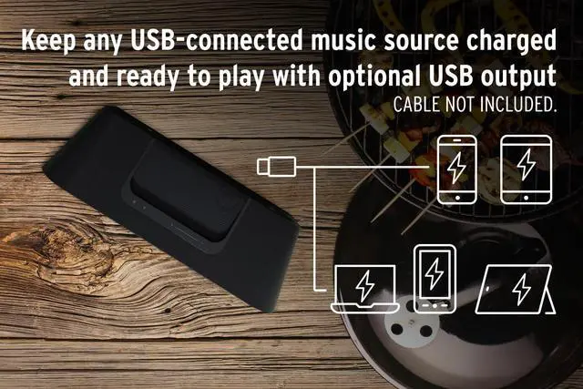 Alt view image 6 of 6 - Groove XXL Portable Bluetooth Speaker