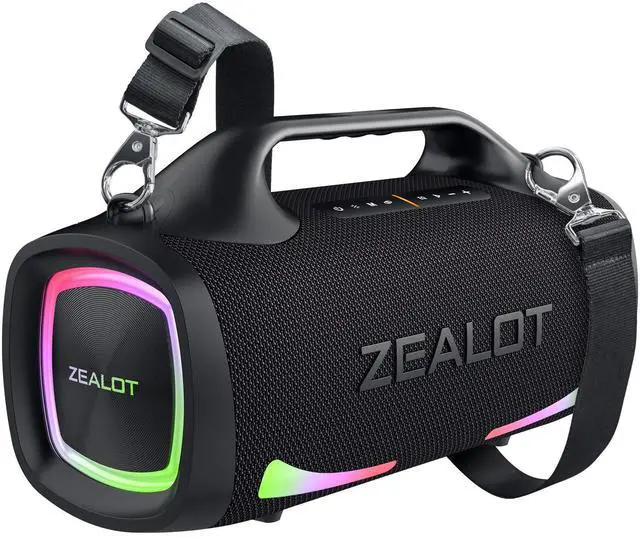 Main image of Bluetooth Speaker, 120W Booming Sound Speakers Wireless, Dual Pairing, XBass, 24000mAh, EQ,Fast Charge, Portable Outdoor Waterproof Speaker for Camping,Pool, Beach, and Party