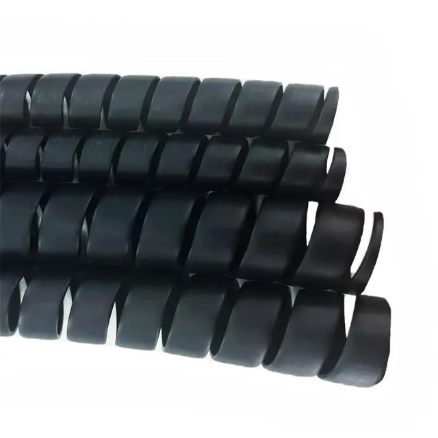 Alt view image 4 of 7 - Spiral Wrap Cable Protector - 2.0" OD x 10' Pre-Cut Lengths - Safe Hose Protector to Avoid Wear and Extend Life for Hydraulic Pneumatic Hoses