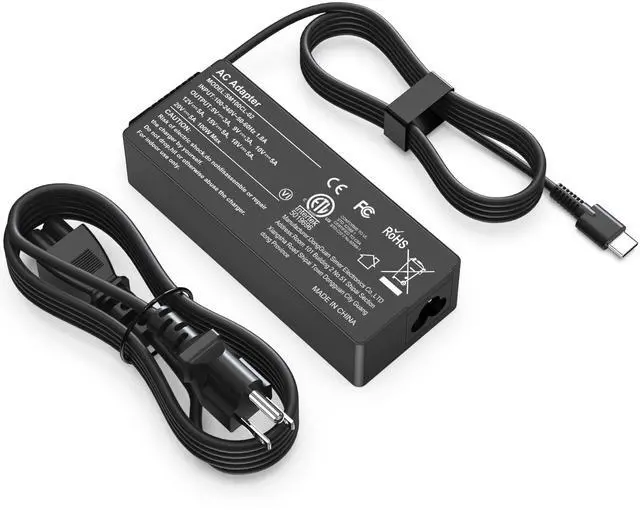 Main image of 100W USB C Laptop Charger Universal Power Adapter Compatible with Lenovo,Mac Book Pro/Air 16, 15, 14, 13 Inch,Dell,Asus and More Chromebook Type C Power Cord