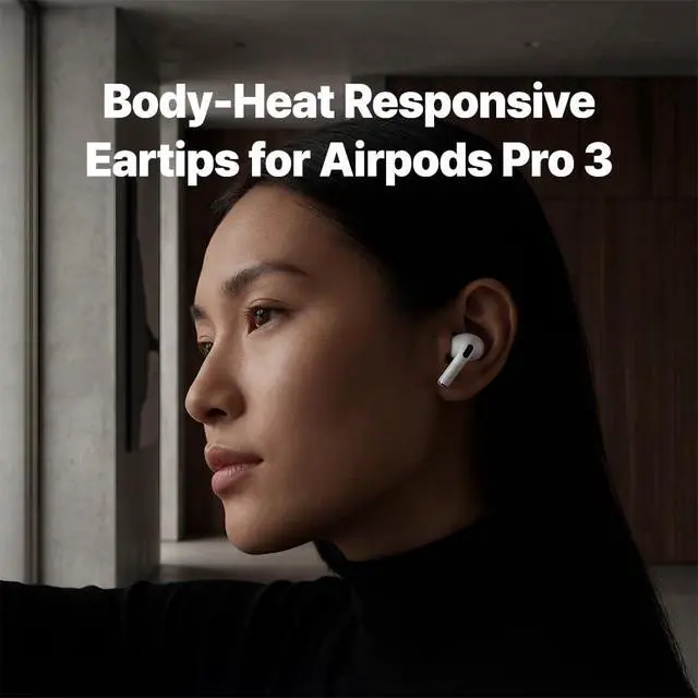 Alt view image 2 of 7 - XELASTEC 2 AirPods Pro 3 Ear Tips, Adaptive Replacement Tips