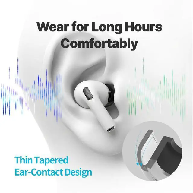 Alt view image 6 of 7 - XELASTEC 2 AirPods Pro 3 Ear Tips, Adaptive Replacement Tips