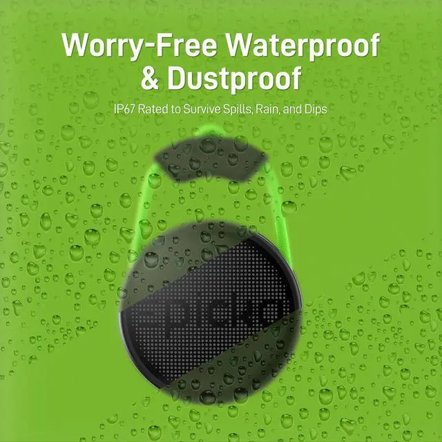 Alt view image 5 of 7 - Tracker Tags with Adjustable Strap, 2-Year Battery, 4 Pack, Black | Works with Apple Find My (iOS Only), IP67 Waterproof, NFC-Enabled Item Finder for Keys, Luggage, Bikes, and Pets