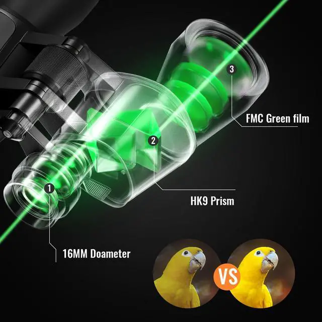 Alt view image 7 of 7 - 10-30x50 Zoom Binoculars for Adults High Powered - Lightweight Waterproof Binoculars for Hunting Bird Watching Travel Cruise