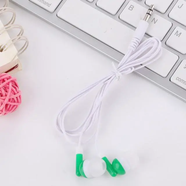 Alt view image 4 of 7 - 50 Pack Bulk Kids Earbuds for Classroom, Student Wired Headphones in Ear Earbuds for School Librariy, 3.5mm Multi Colored Wholesale Earphones for Chromebook Laptop PC