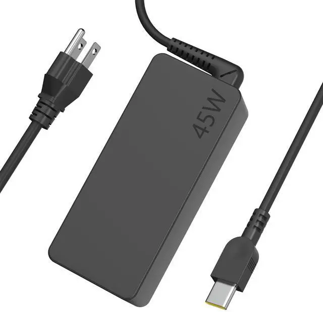 Main image of 45W USB Type C AC Adapter Compatible wiht Lenovo Chromebook C330 300e 100e 500e N23 Yoga, Lenovo ThinkPad T480 T480s T580 2nd Gen MTK AST Type-C 20V 2.25A 45Watt Laptop Power Charger