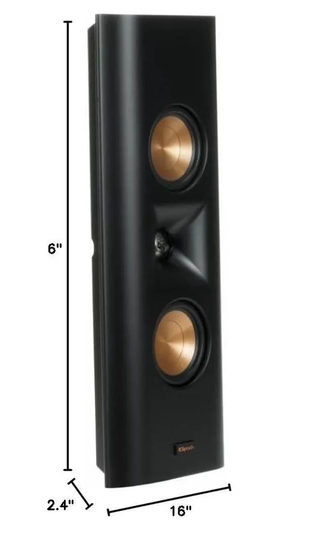 Alt view image 4 of 4 - RP-240D Black Home Speaker Matte Black