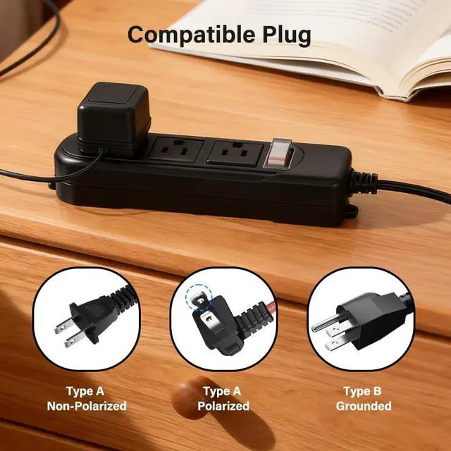 Alt view image 7 of 7 - Outdoor Power Strip Weatherproof 15 FT, IPX4 Waterproof 3 Outlets Extension Cord with 45° Flat Plug,Shockproof and Overload Protection,Wall Mountable for Camping, Holiday, Bathroom, Garden,Patio, ETL