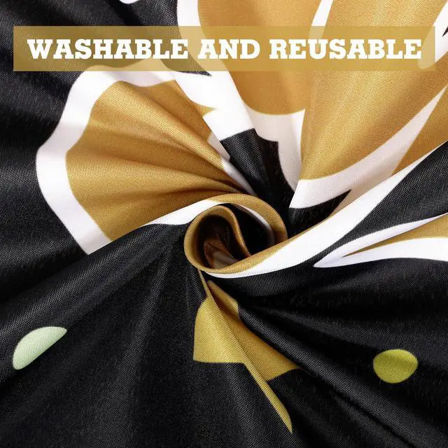 Alt view image 2 of 6 - Large Class of 2026 Graduation Backdrop 6.6 x 7.2 ft Congrats Grad Graduation Party Decoration Photography Background for High School College Party Decor Supplies(Black Gold)