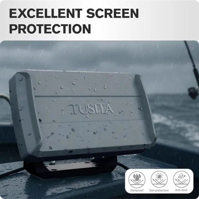 Alt view image 5 of 7 - Cover Rubber Compatible with Humminbird Helix 5 Series