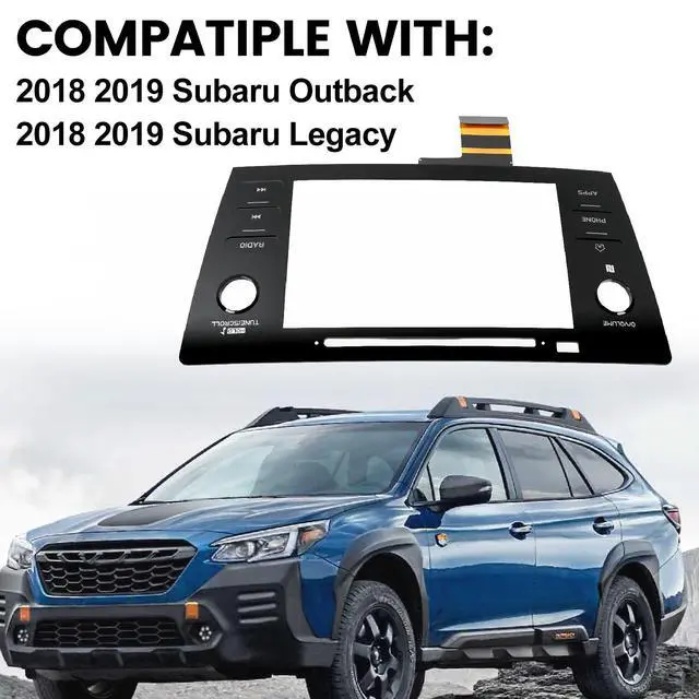 Alt view image 2 of 6 - 8" Touch Screen Digitizer (Phone) fits 2018 2019 Subaru Outback Legacy | LCD Display Touch Screen