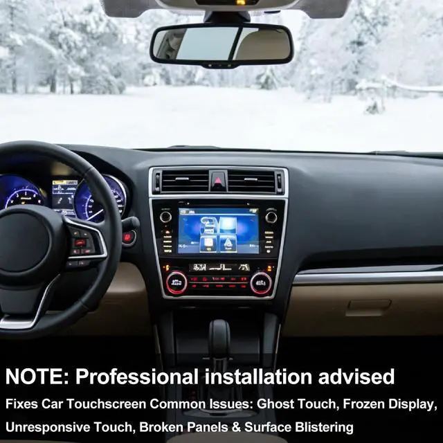 Alt view image 5 of 6 - 8" Touch Screen Digitizer (Phone) fits 2018 2019 Subaru Outback Legacy | LCD Display Touch Screen