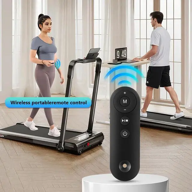 Alt view image 3 of 7 - Upgraded Treadmill Remote Control for AD-4000 Plus, DK-38AB-1, DK-38AB-2, UT-38AB IY Under Desk Treadmill.Walking Pad Remote Replacement for Home Small Under Desk Treadmill