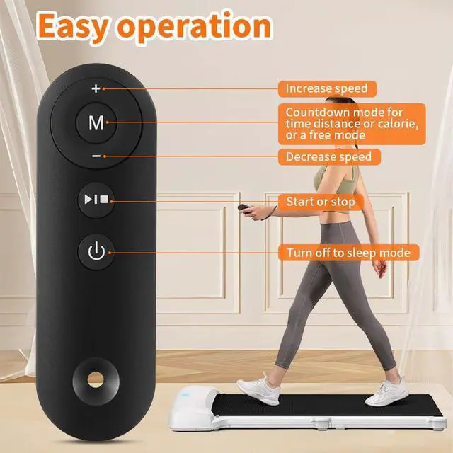 Alt view image 7 of 7 - Upgraded Treadmill Remote Control for AD-4000 Plus, DK-38AB-1, DK-38AB-2, UT-38AB IY Under Desk Treadmill.Walking Pad Remote Replacement for Home Small Under Desk Treadmill
