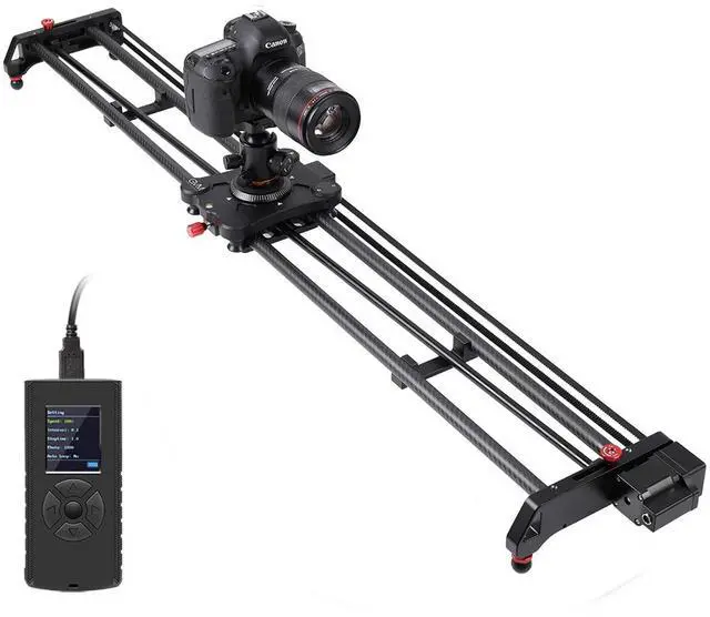 Main image of Camera Motorized Slider,48"/120CM,Automatic Round Trip,Time Lapse,Panoramic Shooting,Video Capture,Slider Smooth and Stable,with Battery