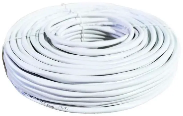 Alt view image 5 of 7 - 100Feet 16AWG 2 Conductor Speaker Wire 16/2 100Ft 99.9% Oxygen Free Copper ETL Listed & CL3 Indoor Speaker Cable White