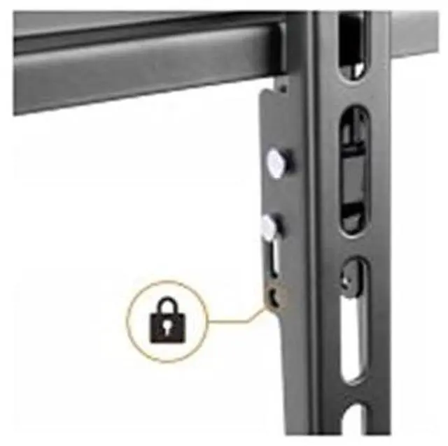 Alt view image 4 of 5 - MP-PWB-64AF LCD Low Profile TV Wall Mount Design for Vertical or Portrait Mounting of 37" to 75" HDTV | Menu Wall Board Mount | Anti-Theft and Lockable (Suport VESA 400x600)