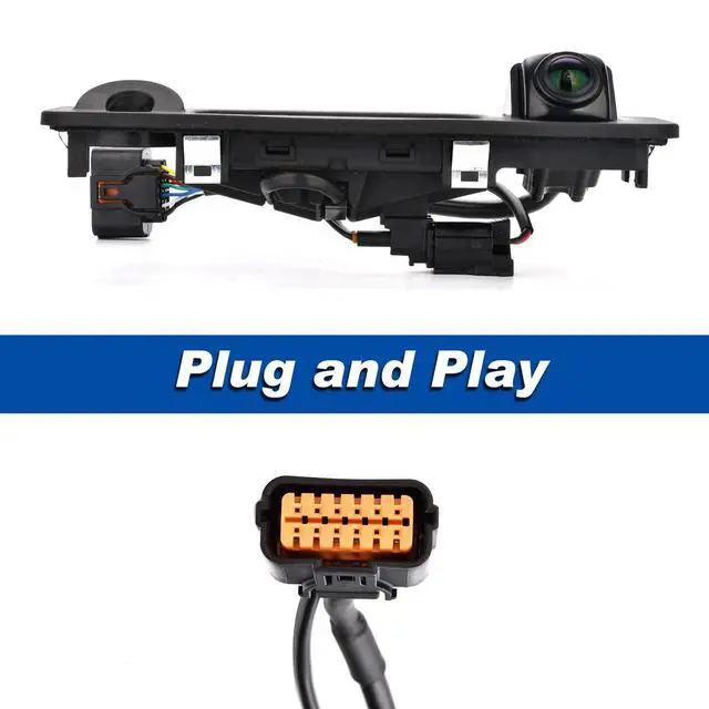 Alt view image 5 of 6 - Backup Camera Compatible with 2015 2016 2017 Hyundai Sonata OE# 95760-E6201 | Rear Parking Assist Camera