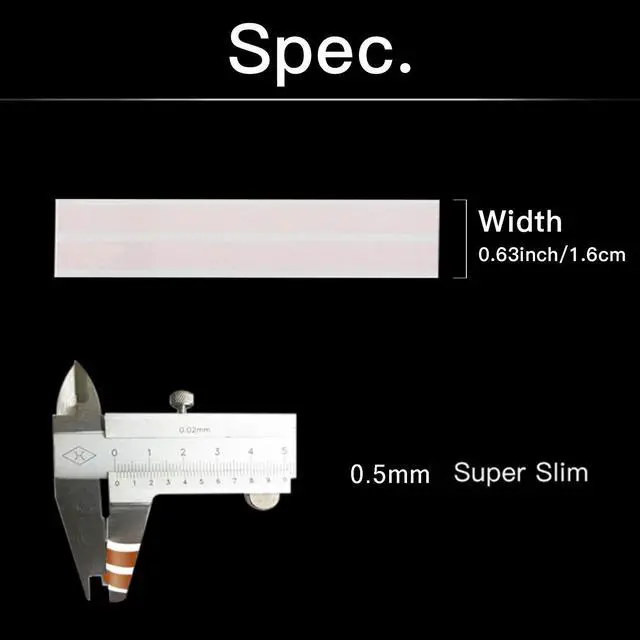 Alt view image 3 of 7 - 23-Gauge Hidden Super Flat Speaker Audio Cable Wire (25ft+2 Connectors-D) | Super Flat Ghost Wire Suitable for Audio Wire, LED Lighting and Other Low Voltage Appliance Connection