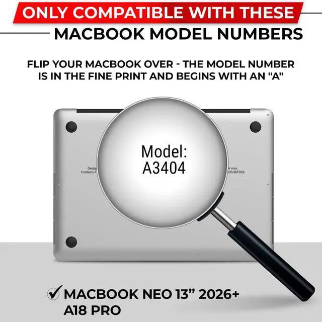 Alt view image 2 of 7 - Magnetic Privacy Screen for MacBook Neo 13 Inch (2026, A18 Pro) Patented Removable Laptop Privacy Filter Shield and Protector
