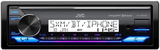 Main image of KD-X38MBS Car & Marine Digital Media Receiver with Bluetooth, USB, SiriusXM Ready, Compatible with Amazon Alexa, Conformal Coated PCB
