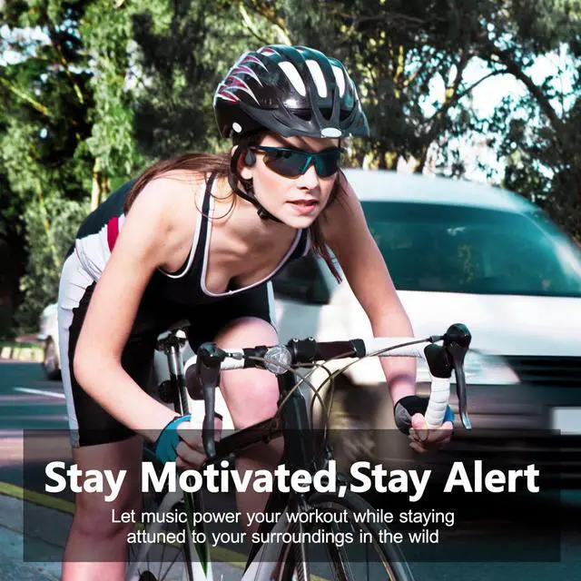 Alt view image 6 of 7 - Swimming Headphones Bone Conduction Headphones Bluetooth IPX8 Waterproof | Waterproof Earbuds for Swimming,Open Ear Earphones with MP3 Mode 32GB,8H Play Bluetooth 5.4 Ear Buds Secure Fit for Running