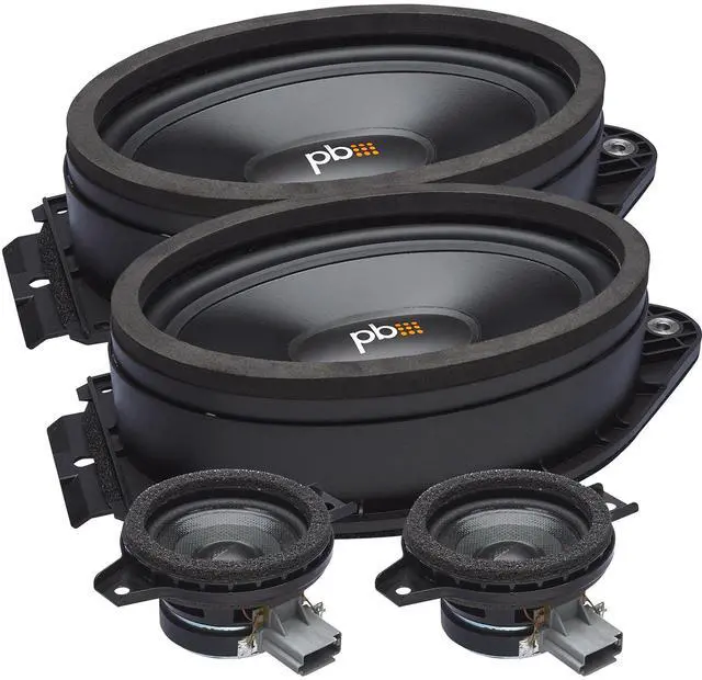 Main image of OE69C-GM - 6"x9" Direct Fit Compatible with GMC OEM Component Speakers Kit / 80Wmrs - 160Wmax - Pair