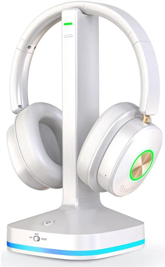 Main image of Wireless Headphones for TV Watching, TV Headset Wireless for Seniors with Transmitter Charging Dock, Bluetooth V5.4 Over Ear TV Headphones &No Audio Delay, Gift for Elderly/Parents