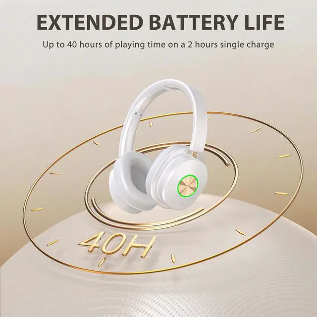 Alt view image 3 of 7 - Wireless Headphones for TV Watching, TV Headset Wireless for Seniors with Transmitter Charging Dock, Bluetooth V5.4 Over Ear TV Headphones &No Audio Delay, Gift for Elderly/Parents
