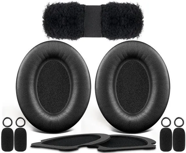 Main image of Replacement Kit for Bose Aviation (A20/X A10) - Black | EarPads + Headband + Mic Cover for (A20/X A10) Headphones