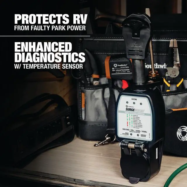 Alt view image 6 of 7 - Surge Guard 44290 Portable Surge Protector - 120/240V, 50A