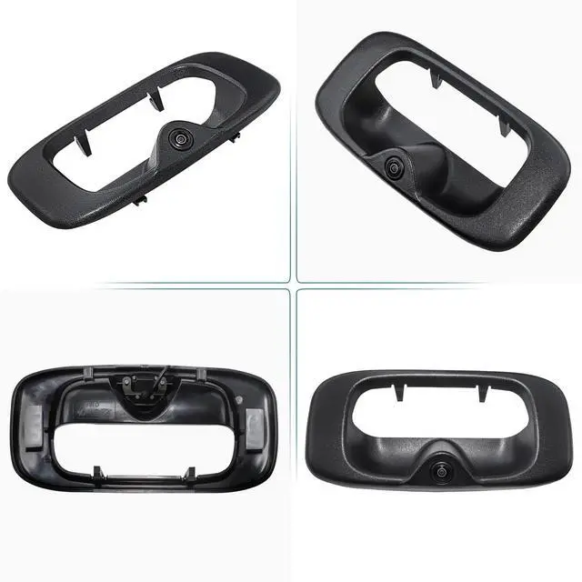 Alt view image 6 of 7 - Tailgate Handle Backup Camera for 1999-2006 Chevy Silverado GMC Sierra 1500 2500 3500 HD Classic Tailgate Reversing Rear View Back Up Camera RCA Plug, Replaces# 15228539, GM1915105, GM1916102