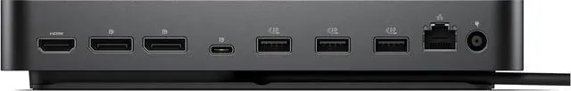 Alt view image 4 of 5 - Pro Smart Dock WD25 Bundle with 6 USB Ports, up to 100W Power delivery Includes Display Port Cable + ZoomSpeed HDMI Cable + Ethernet Cable + Cleaning Cloth, Supports Up to 4 WQHD 60Hz Displays