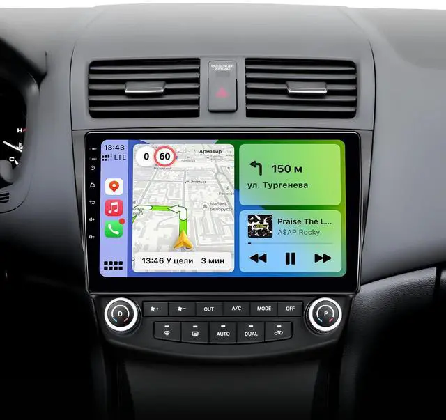 Main image of Car Radio Stereo for Honda Accord 7th 2003 2004 2005 2006 2007 | 4Core 2GB 64GB,5G WiFi,10'' IPS HD Touch Screen,Wireless CarPlay Android Auto,1080P Backup Camera,AM FM,SWC,Bluetooth
