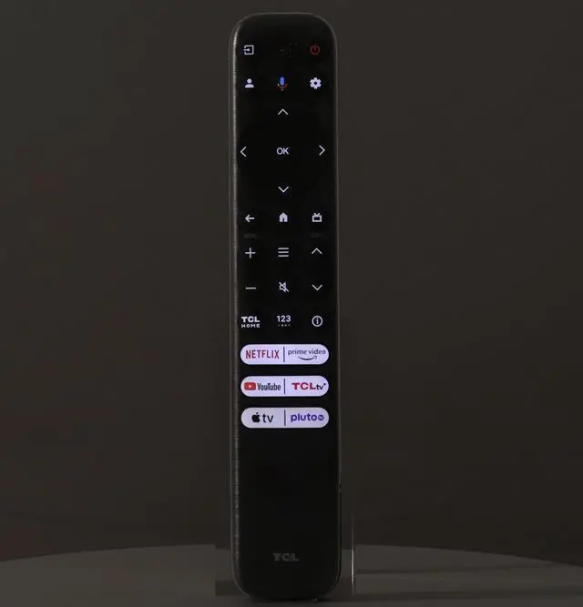 Alt view image 2 of 3 - OEM RC923 FMB2 Remote for TCL Google TV Smart Remote | Motion Backlight + Voice, 65QM851G, 75QM851G, Q Class 4K UHD HDR QD-Mini LED, 21001-000121