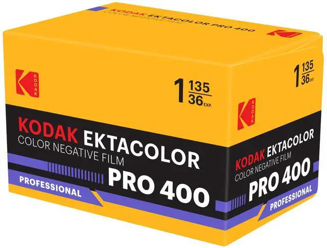 Alt view image 2 of 7 - Ektacolor PRO 400 Color Negative Film | 35mm Roll Film (36 Exposures) 3 Rolls + Cloth