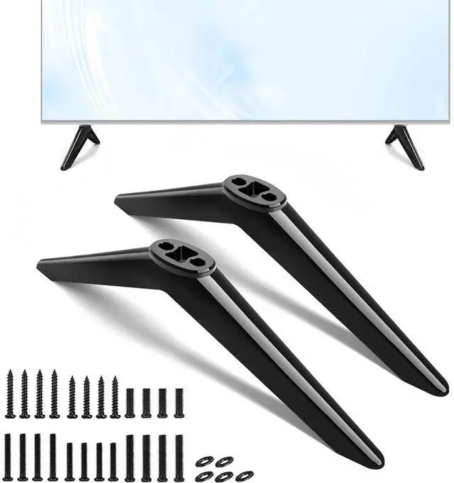 Main image of TV Stand for Element Roku TV Legs, for Element 300/400 / 450 Series, TV Stand Legs for Element 24 32 43 50 55 58 65 in, Please Measure Distance Between Bottom Two Holes