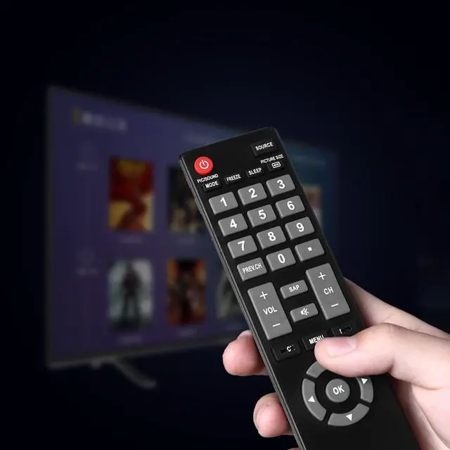 Alt view image 3 of 6 - NH305UD Universal TV Remote Control for All Emerson TVs