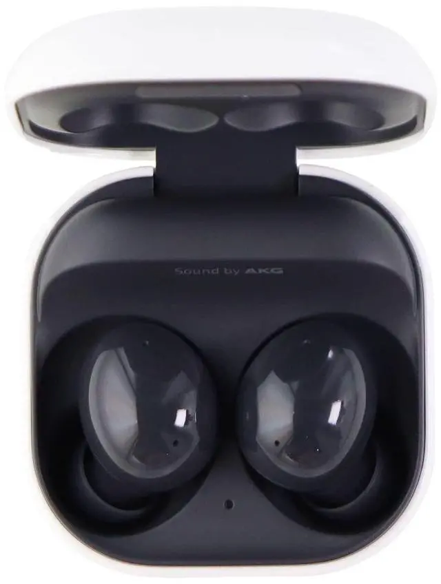 Alt view image 2 of 5 - Galaxy Buds2 True Wireless Earbuds, Active Noise Cancelling, Ambient Sound, Bluetooth, Lightweight Comfort Fit, Graphite, International Version