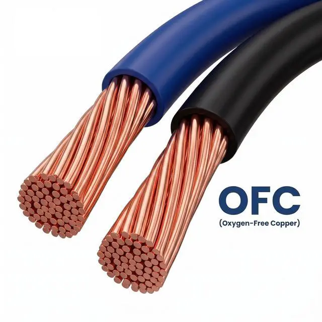 Alt view image 6 of 6 - Speaker Wire 14 Gauge 50FT Oxygen-Free Copper Audio Cable, Blueblack | 14AWG 2 Conductors HighFlex Cable for Automotive Stereo, Home Theater, In-wall and Commercial Sound System, Audio Cable DIY
